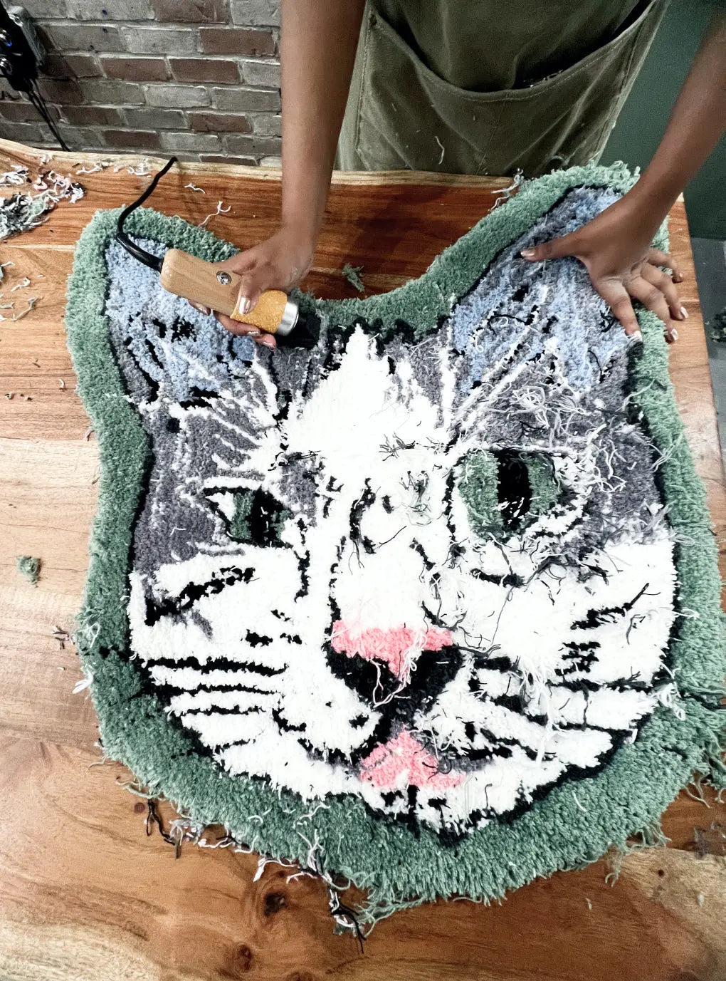 Tuft Your Pet: A Purr-fectly Unique Rug Idea Reality