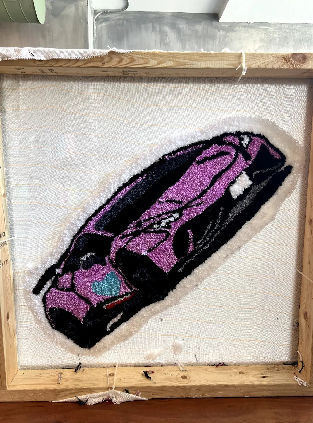 Rug Love: Ferrari & Nike with a Heart Trend